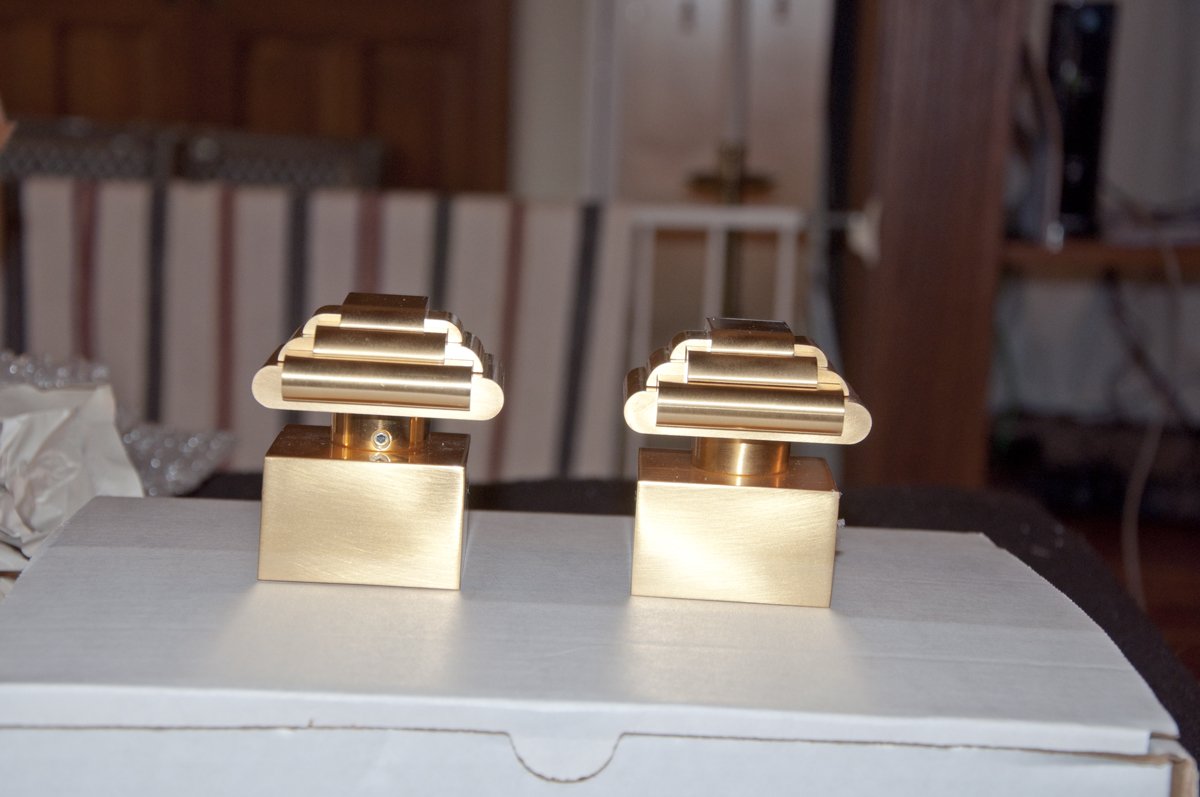 New Gold Plated Sherle Wagner Nouveau Knob Faucet Set (5).jpeg