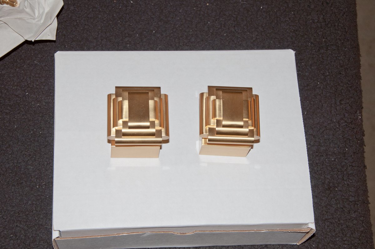 New Gold Plated Sherle Wagner Nouveau Knob Faucet Set (1).jpeg