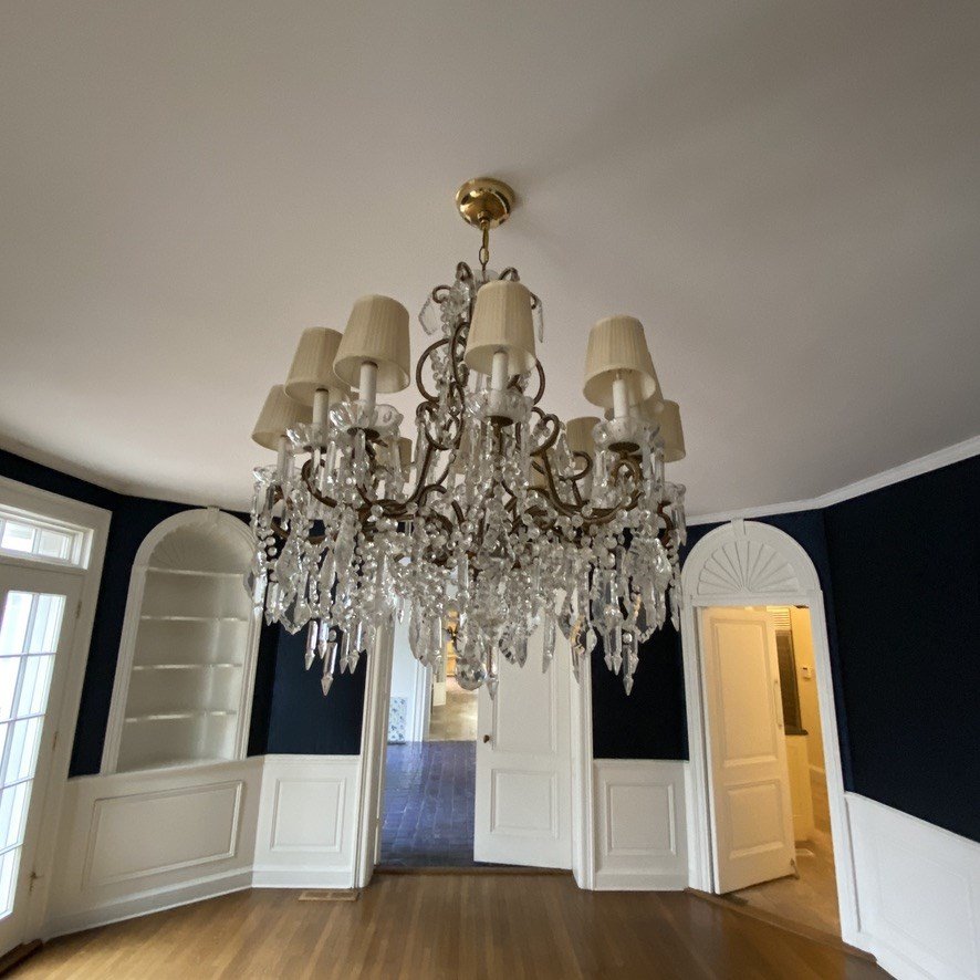 12 Arm French Antique Crystal Chandelier (9).jpeg