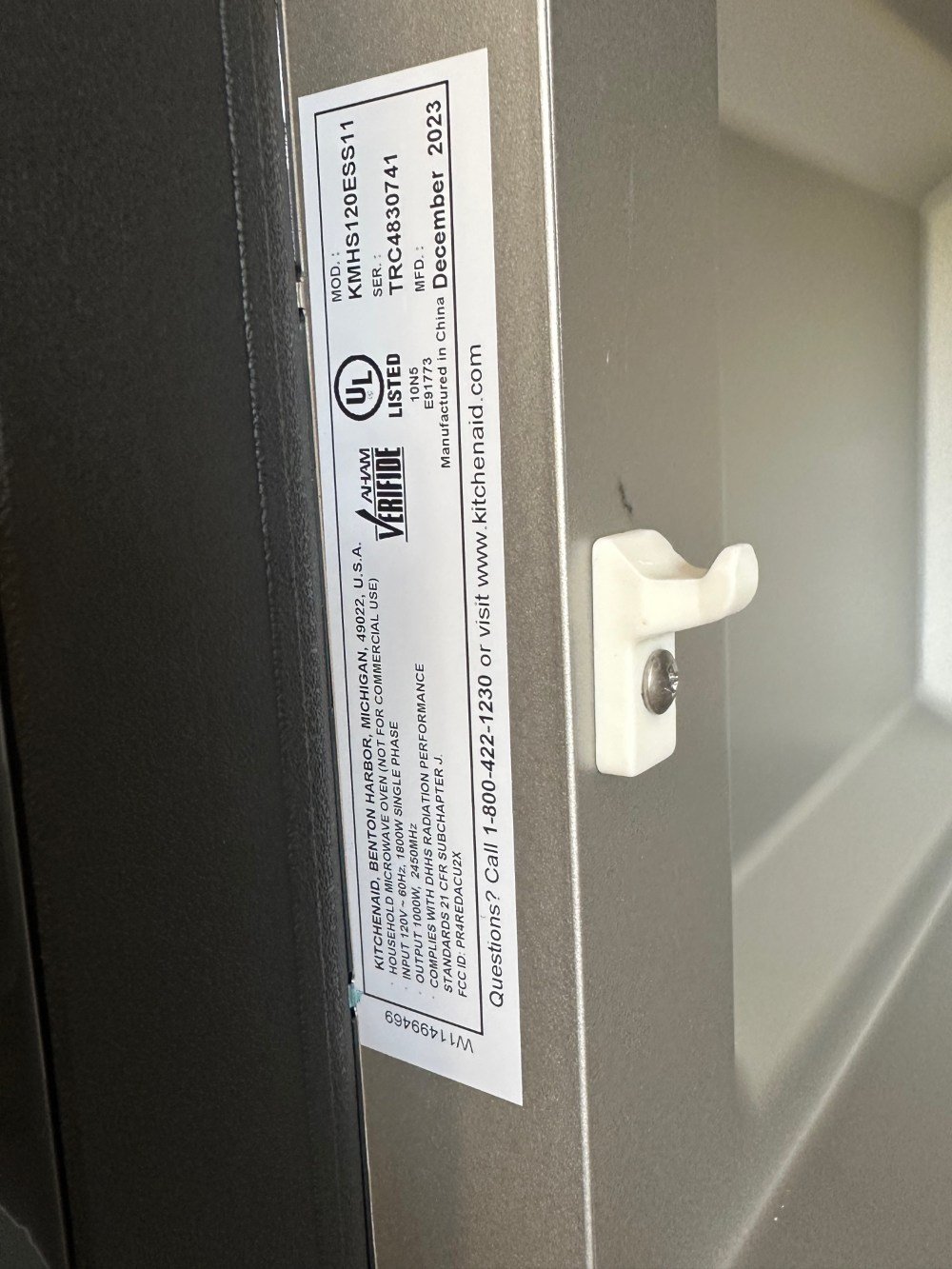 KitchenAid SpaceSaver Microwave Oven - 2023 (3).jpeg