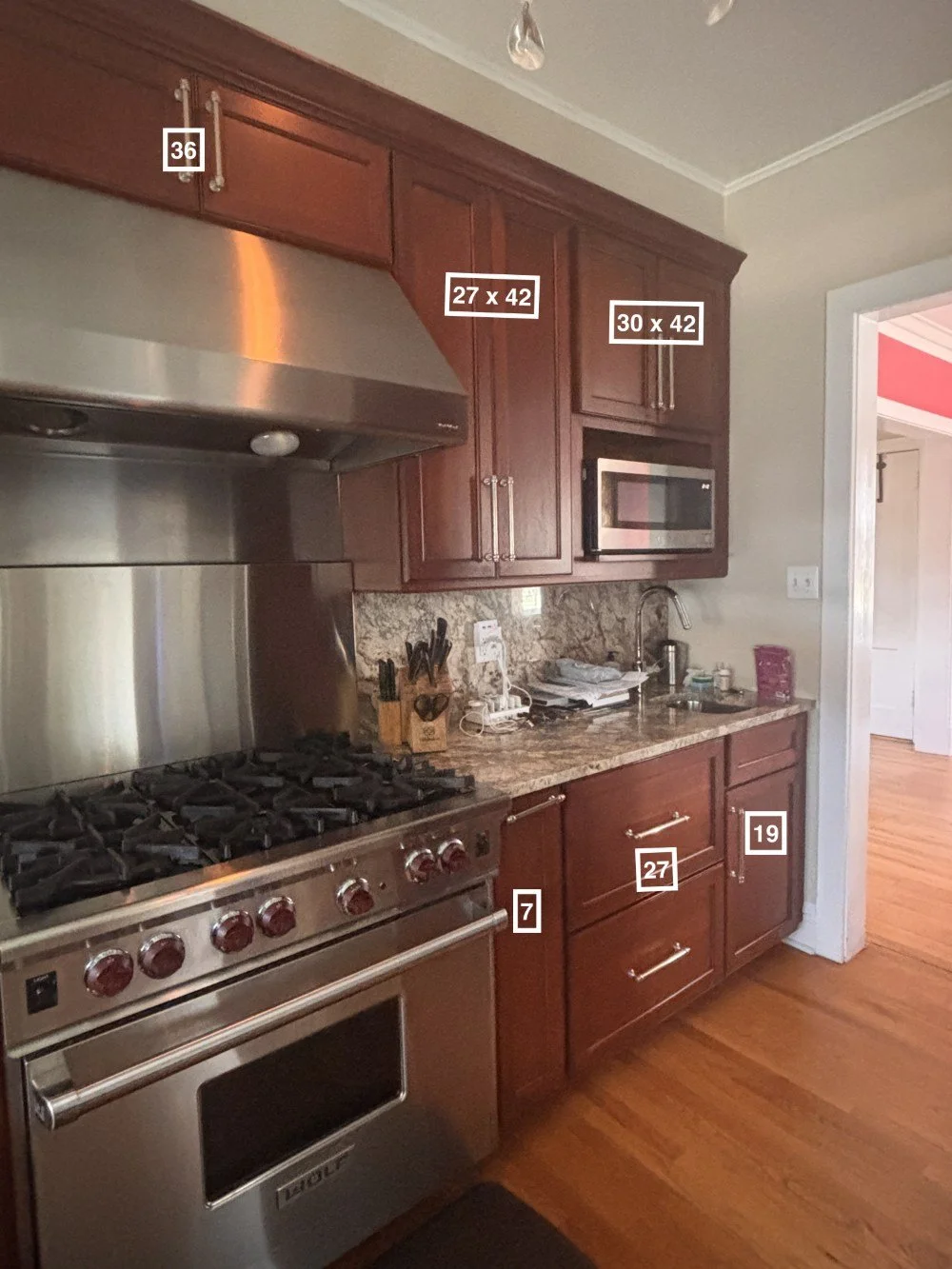 Omega Cherry Recessed Panel Cabinetry - Outstanding Condition (3).jpeg