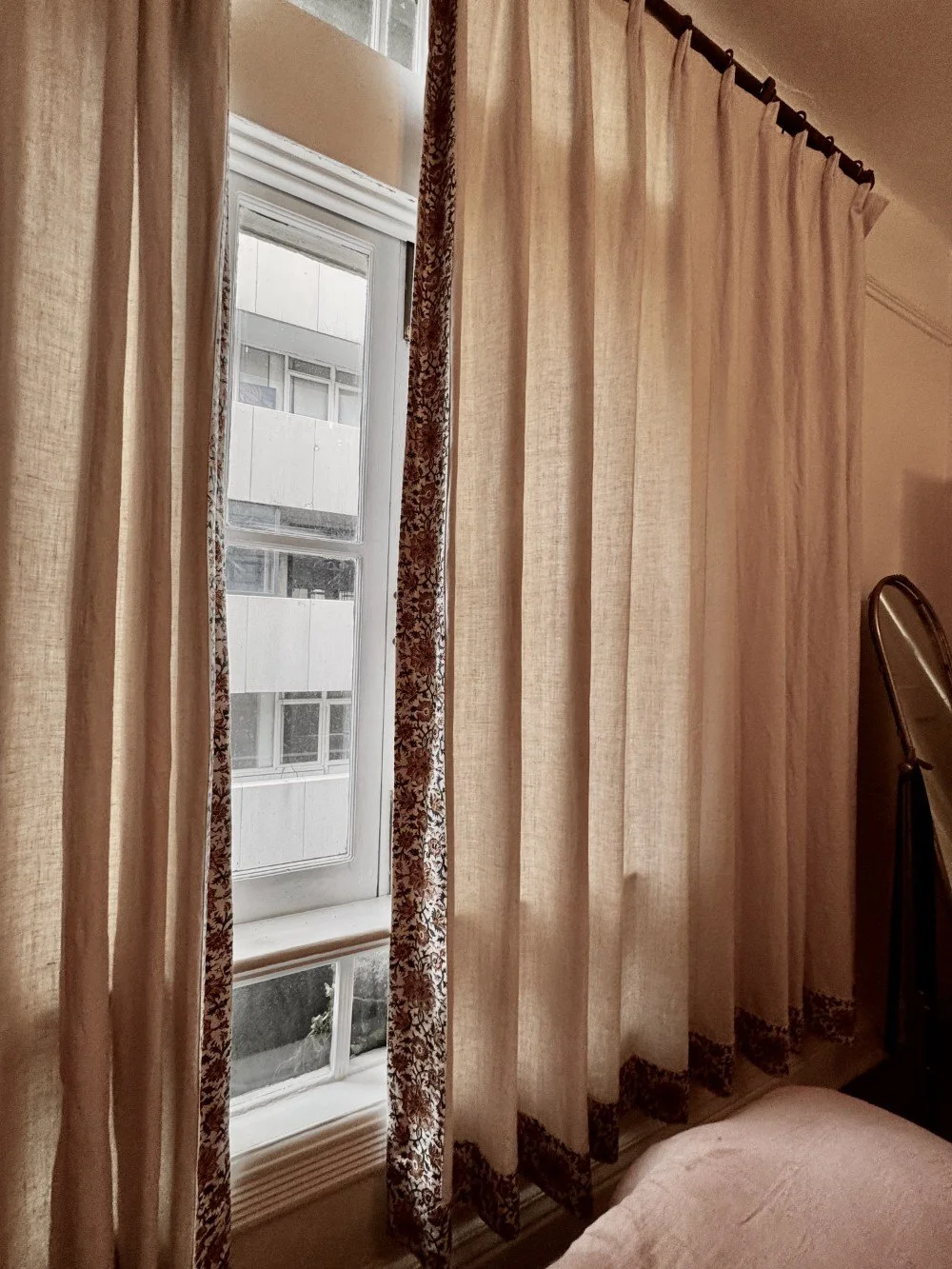 Creme Linen Curtains with Colorful Border (9).jpeg