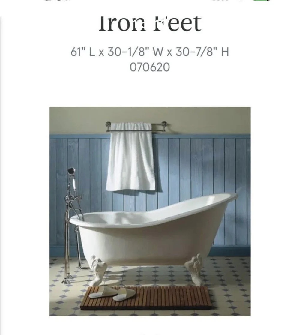 Herbeau Cast Iron Tub on Feet with Shower bar & Fixture (5).jpeg