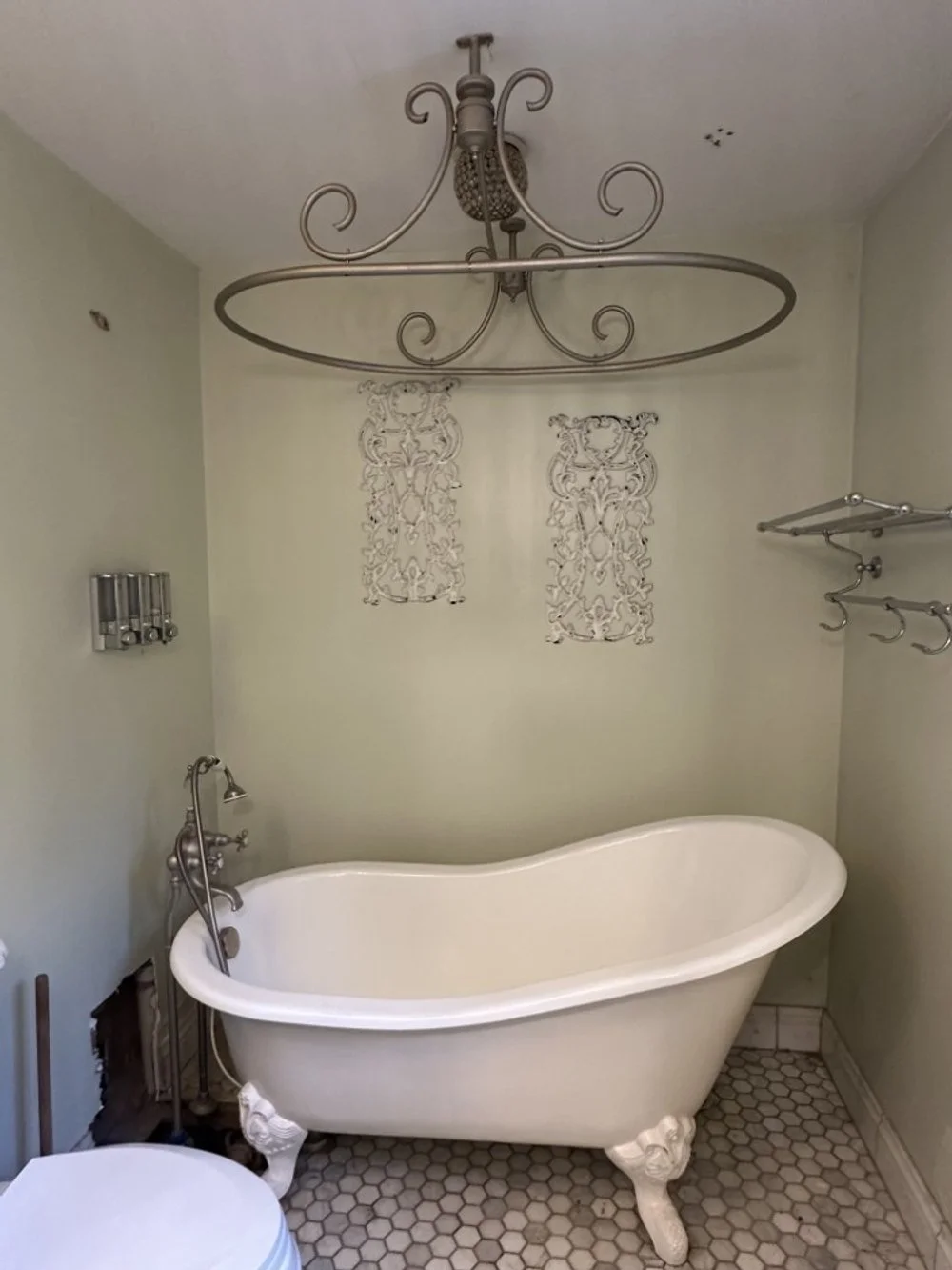Herbeau Cast Iron Tub on Feet with Shower bar & Fixture (10).jpeg