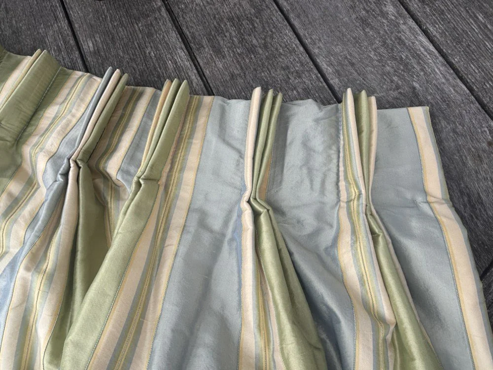 Beautiful Custom Curtains - Shimery Pastels