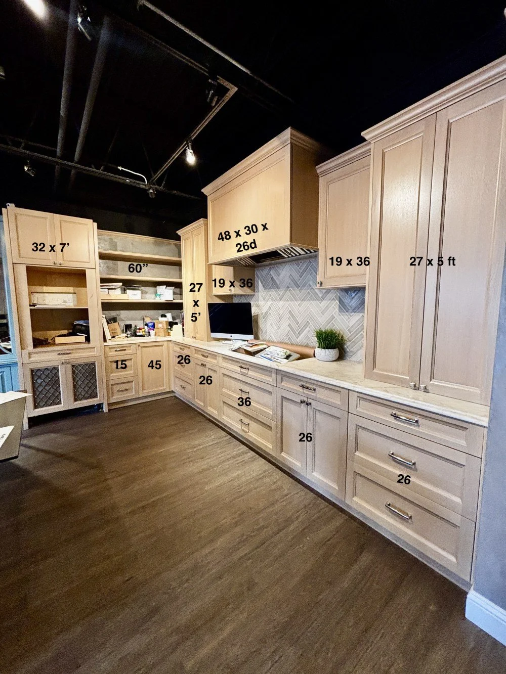 Beautiful Cérused Oak  Kitchen Cabinetry with Quartzite Countertop (13).jpeg