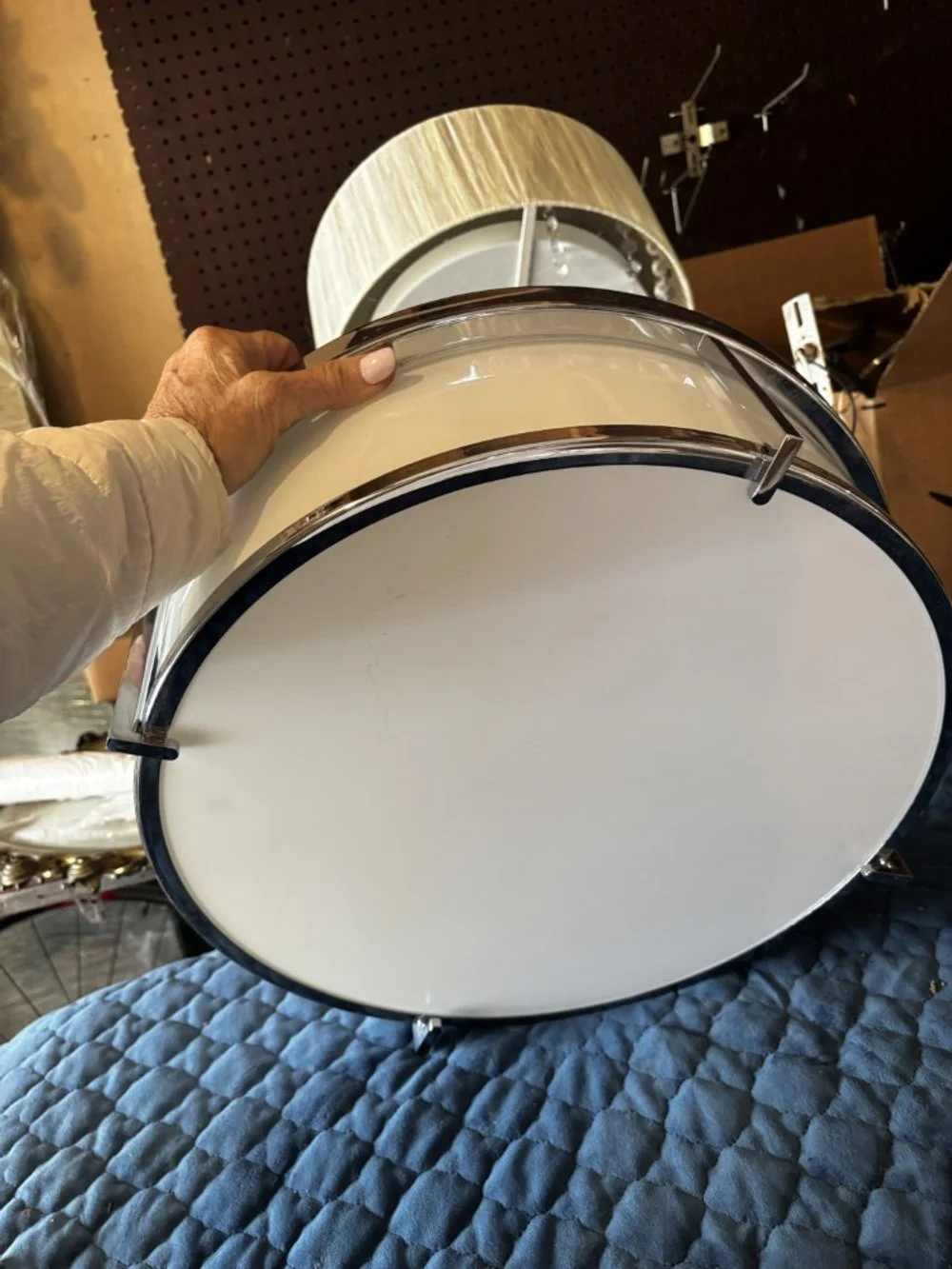 Restoration Hardware Drum Ceiling Light
