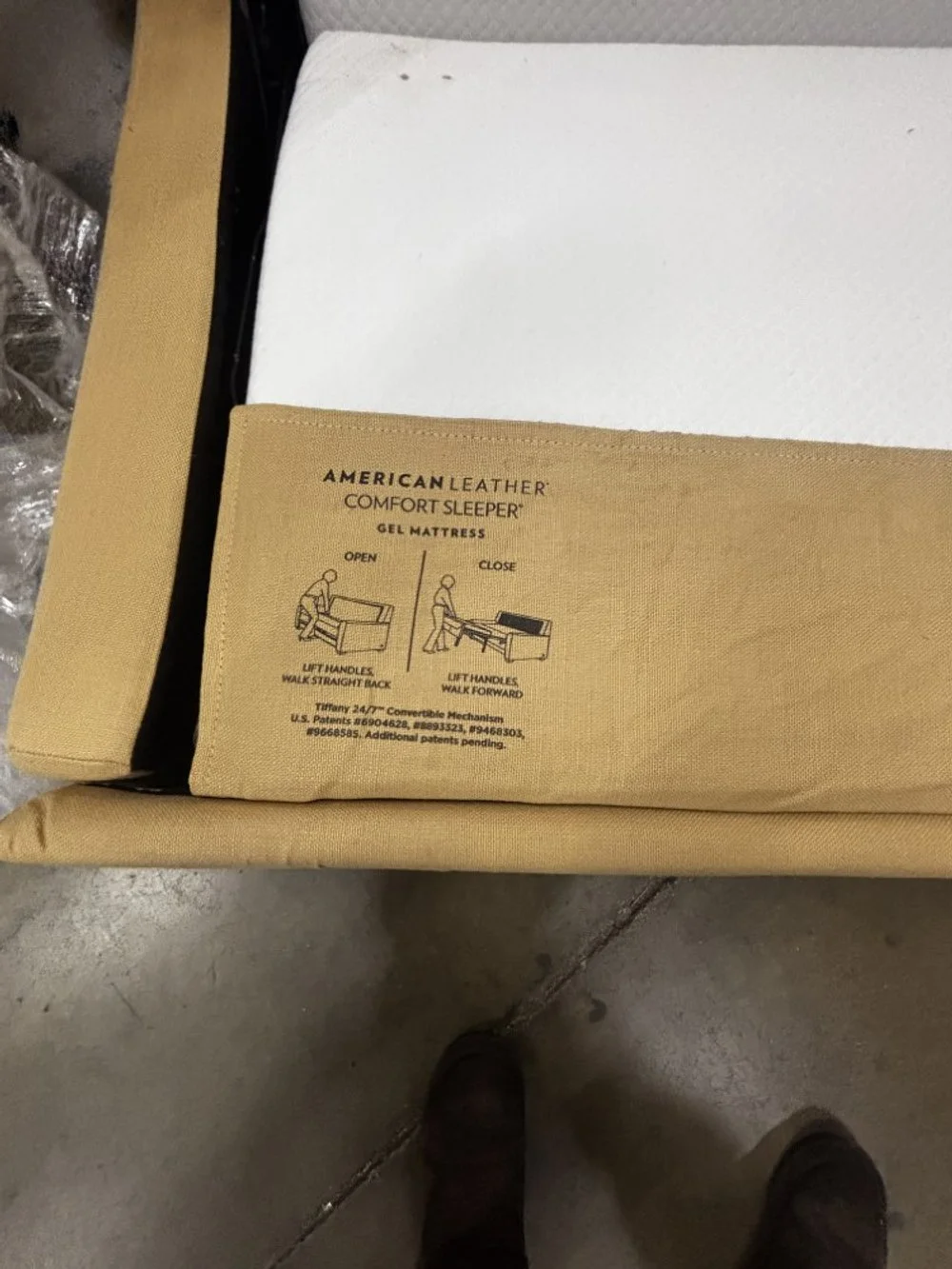 Restoration Hardware Maxwell left arm chaise sleeper sectional (1).jpeg