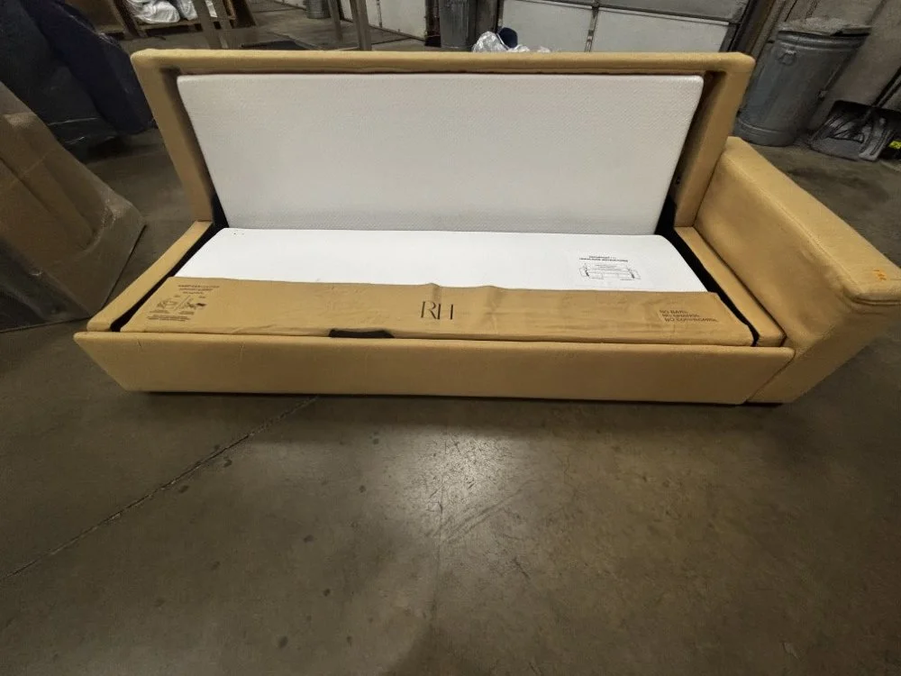 Restoration Hardware Maxwell left arm chaise sleeper sectional (2).jpeg