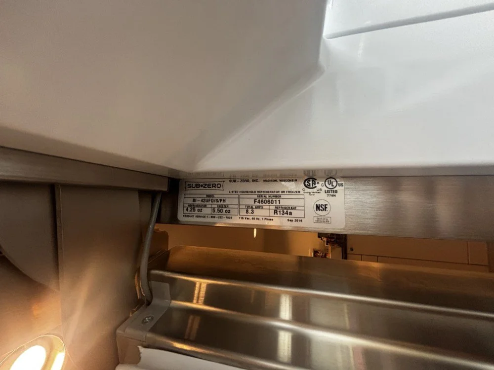 Sub Zero 42 Stainless Fridge (4).jpeg