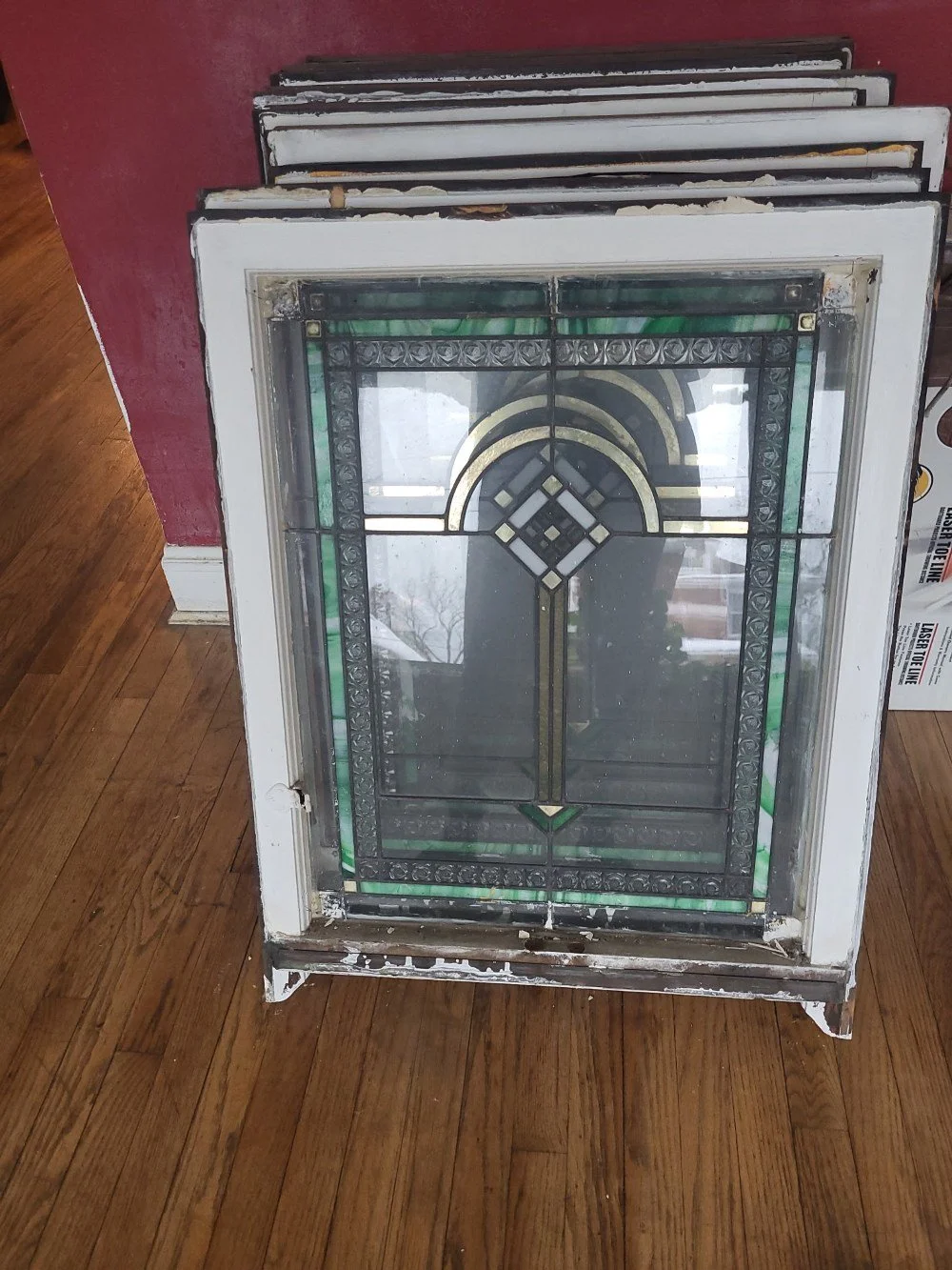Authentic 1920s Leaded Glass windows— Chicago Art Deco Style (3).jpeg