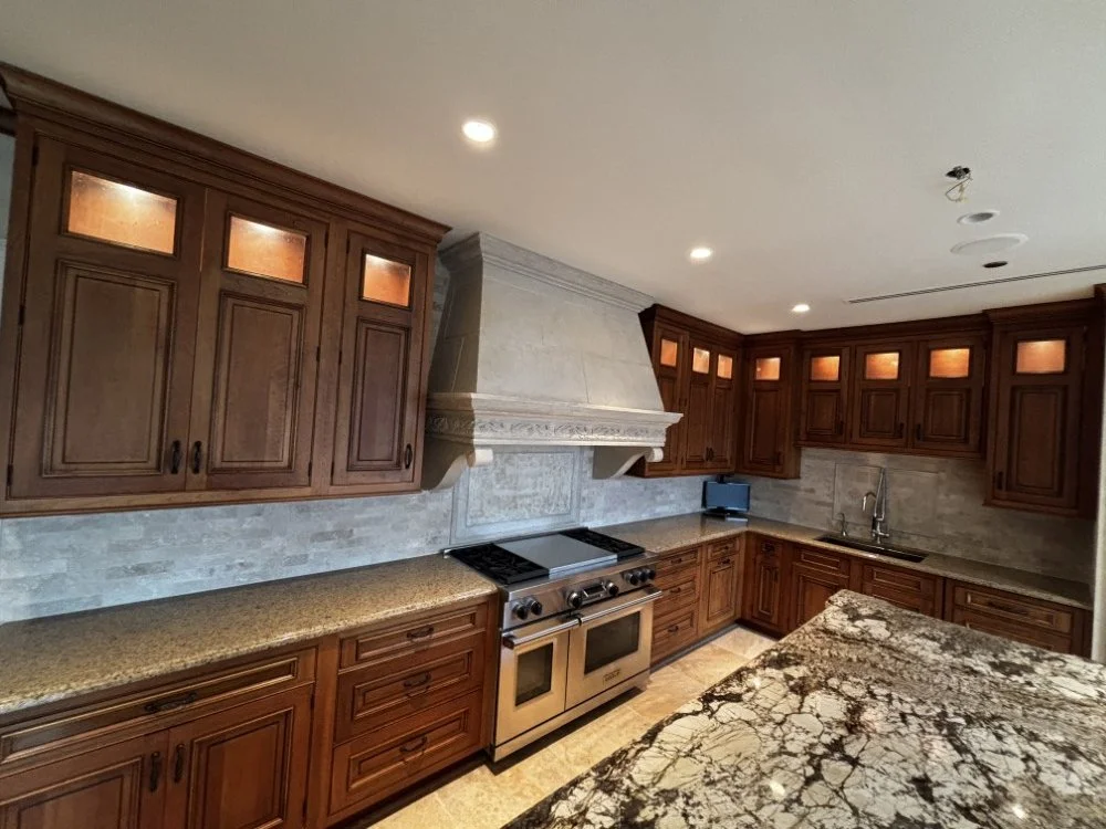 Luxury Custom Kitchen – Wood-Mode + Kerns-Wilcheck Island