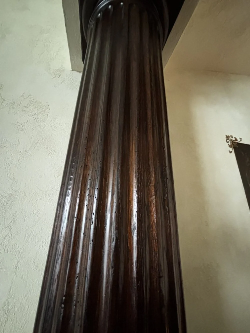 12 Walnut Fluted Decorative Pillars (2).jpeg