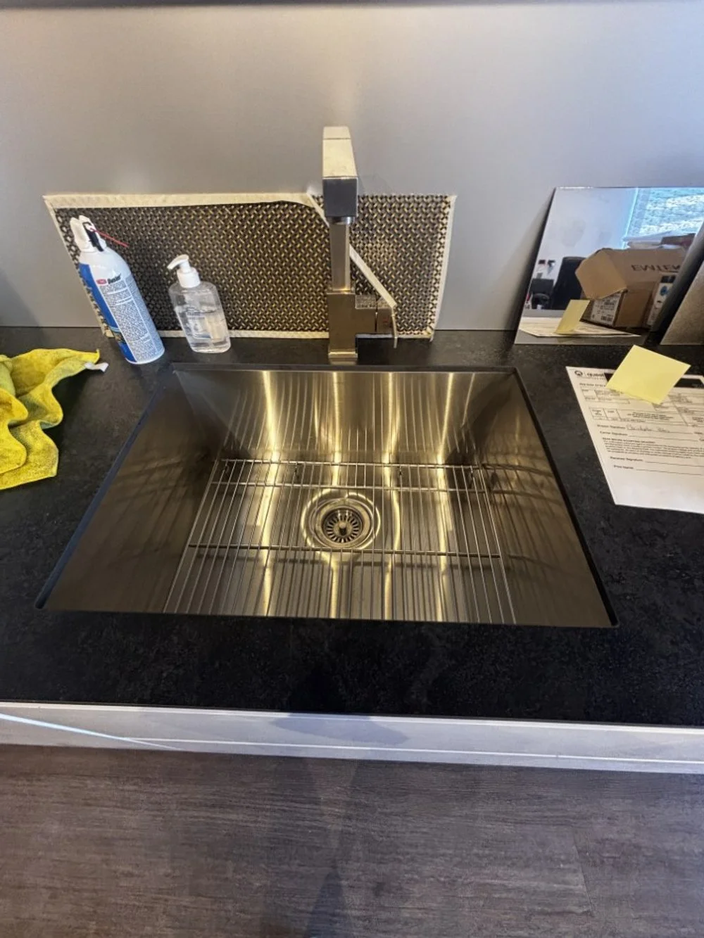New Stainless Julien Sink With Grate & KWC Fixture (1).jpeg