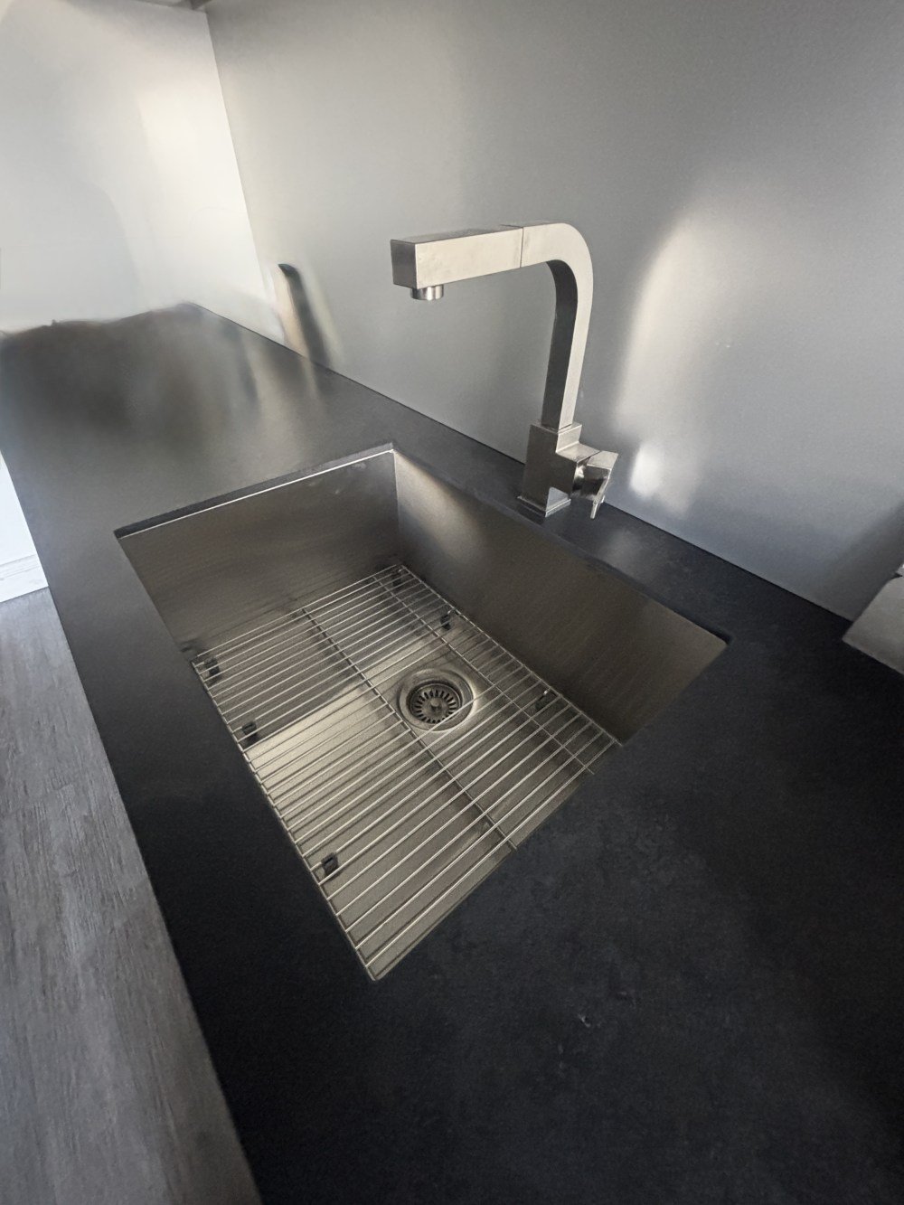New Stainless Julien Sink With Grate & KWC Fixture (5).jpeg