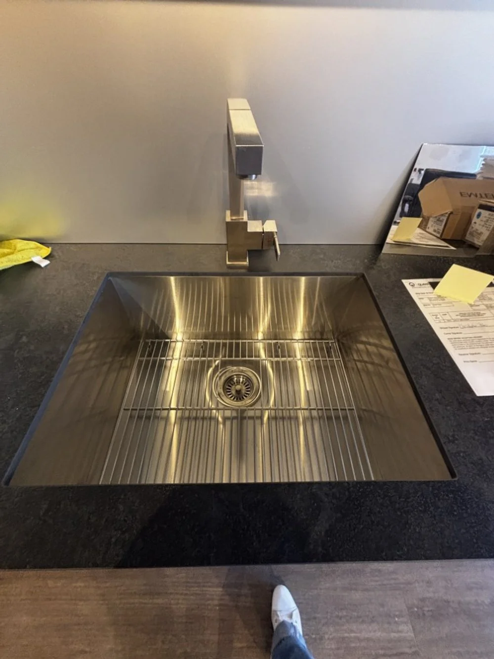 New Stainless Julien Sink With Grate & KWC Fixture (6).jpeg