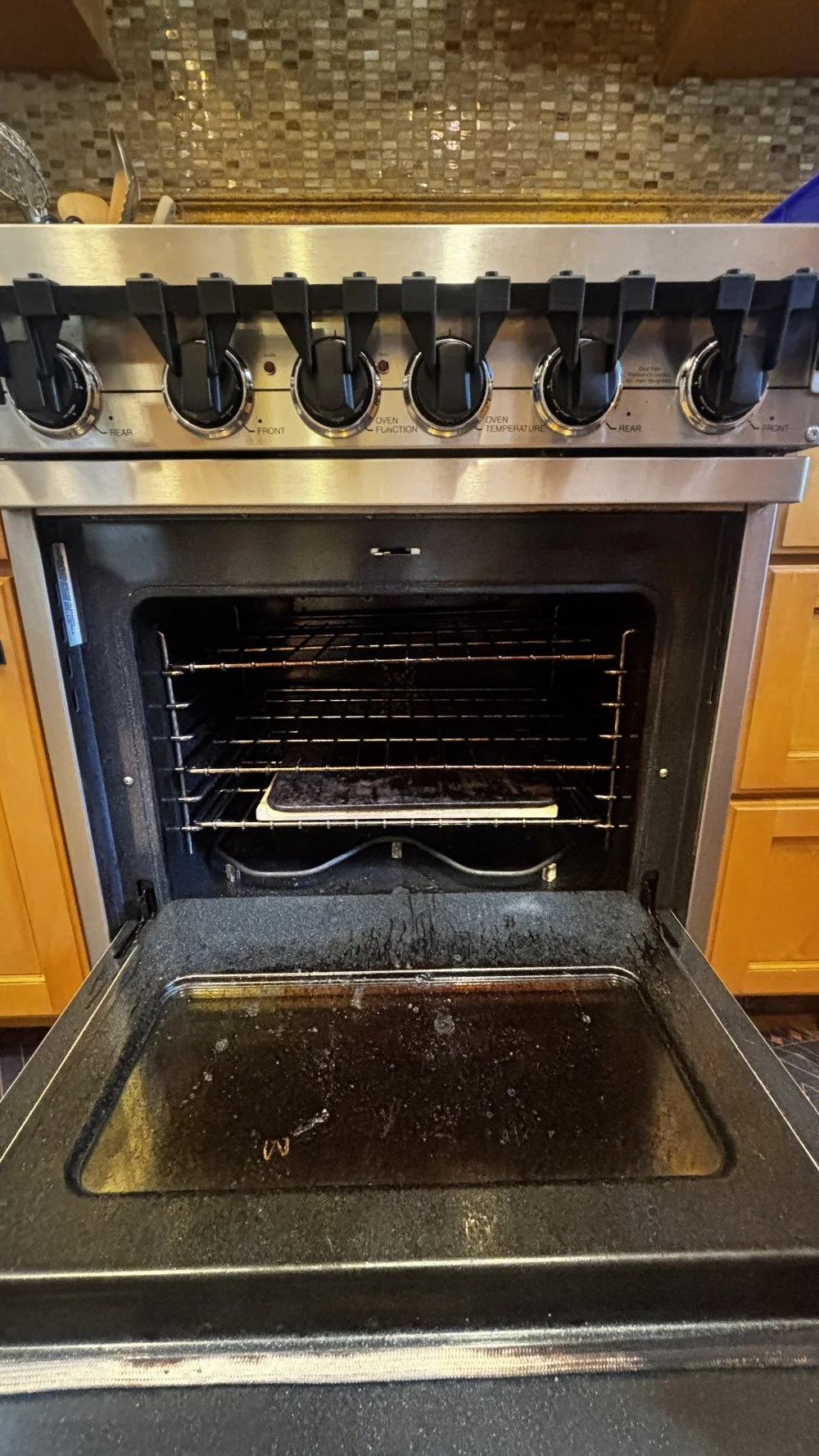 Viking 30 Gas Range with Broan Stainless Hood (8).jpeg