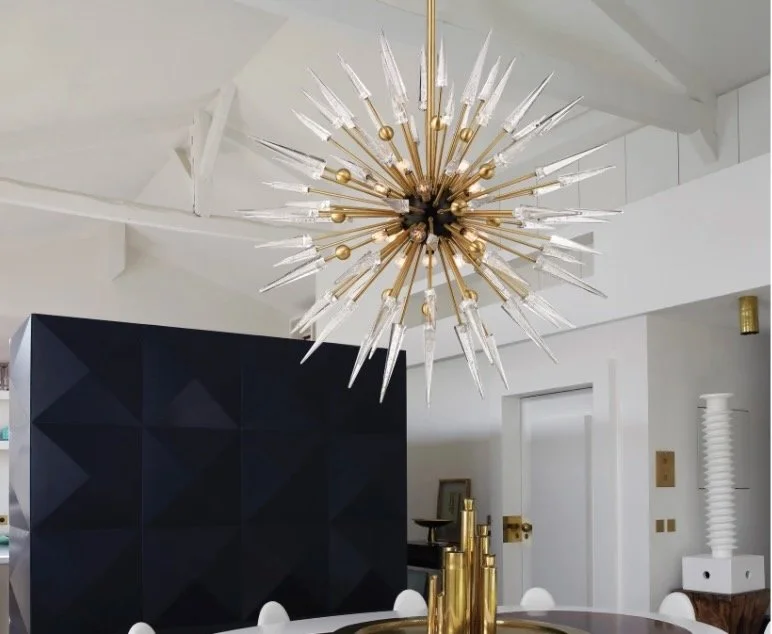 Sparta 12-Light Sputnik Chandelier - Hudson Valley Lighting 
