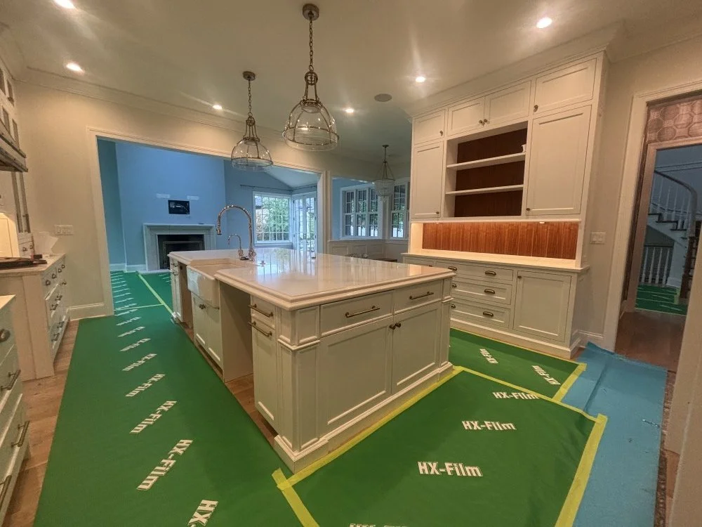 11' Island with Quartz countertop - Romar