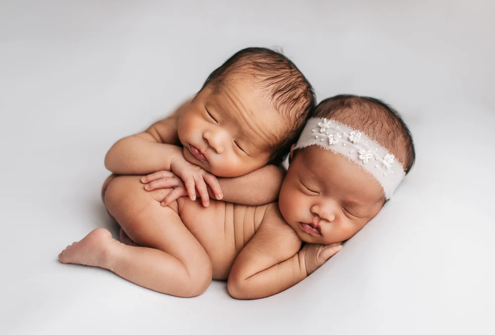 Double The Love Twin Newborn Session Jacksonville Fl Photography