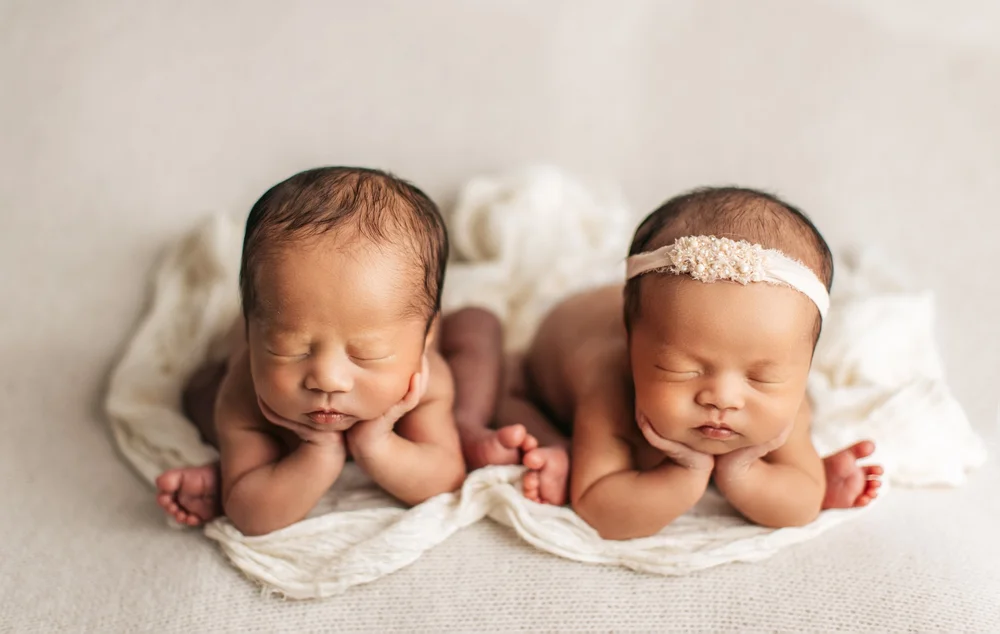 Double The Love Twin Newborn Session Jacksonville Fl Photography