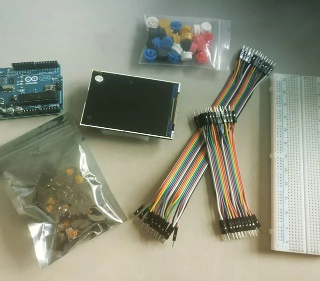 Getting our physical prototyping on! #arduino #publicengagement