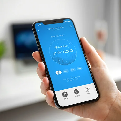 Time & Schedule Remote or in person, customization is always available. Enjoy 24-hour scheduling and timers than run for up 12 hours