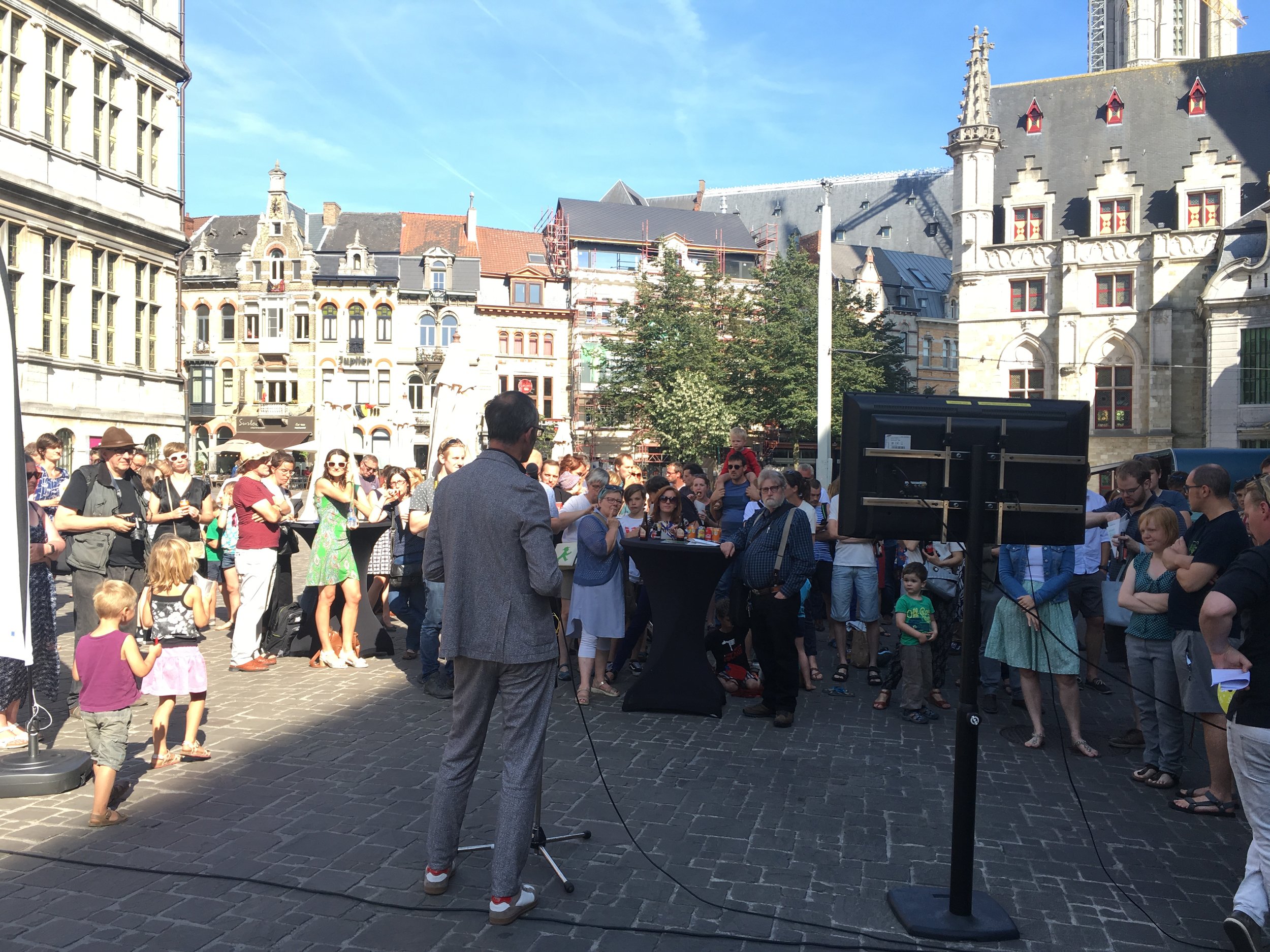 Gent rondt de kaap van 10.000 autodelers