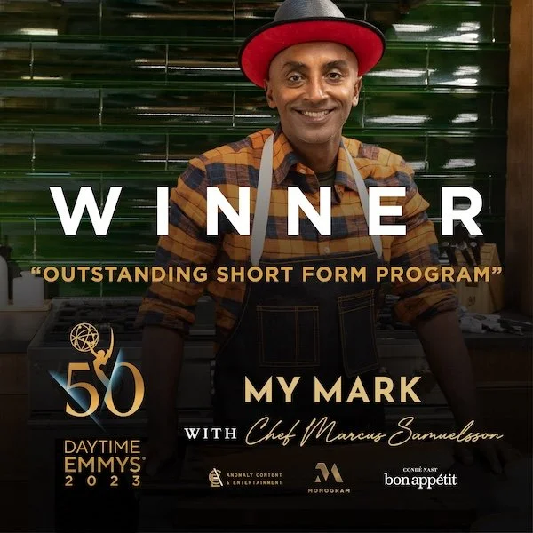 Monogram™ “My Mark” Series featuring Chef Marcus Samuelsson Awarded Emmy for Outstanding Short Form Program
