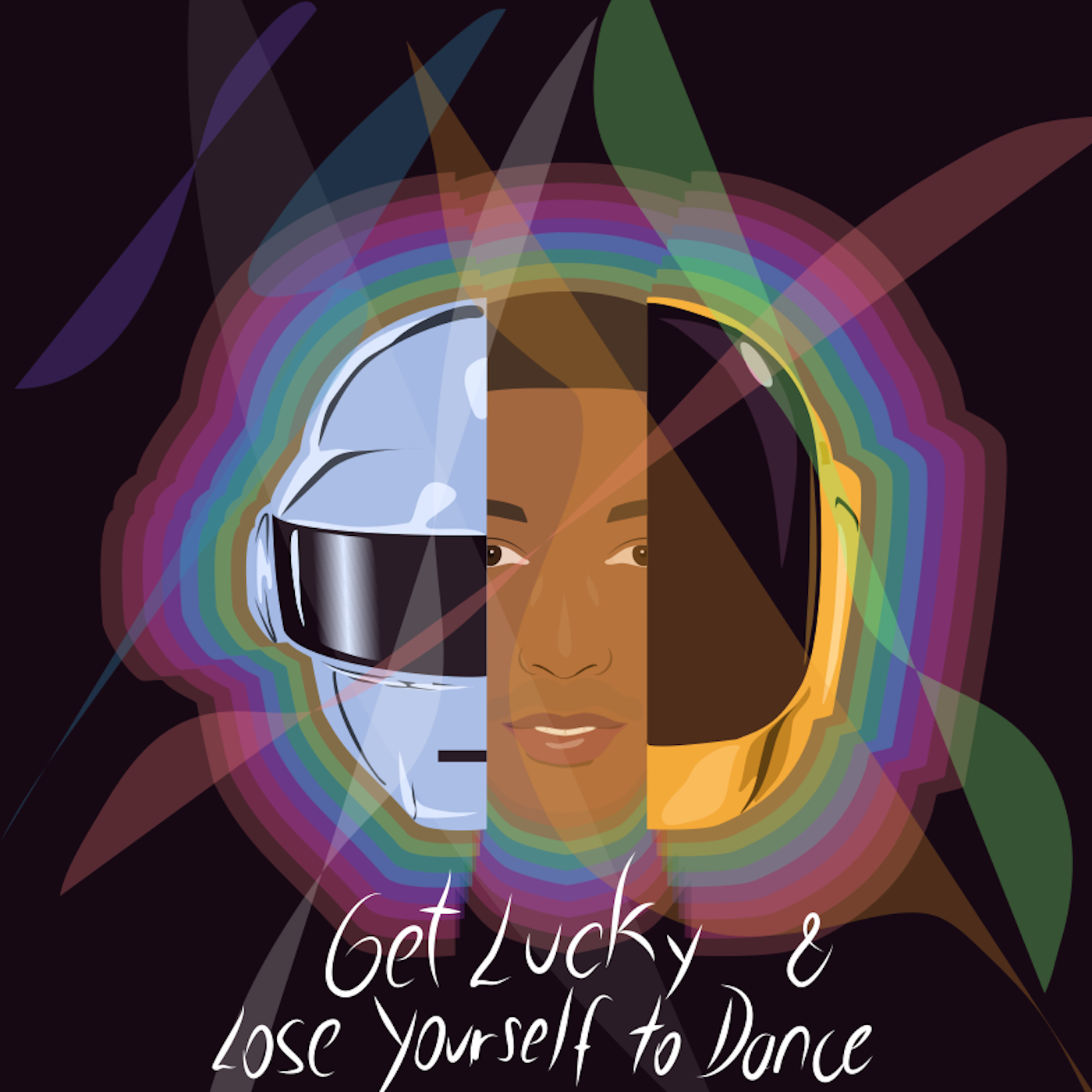32. Lose Yourself To Dance / Get Lucky - Daft Punk feat Pharrell and Nile Rodgers (feat Clayton Davis)