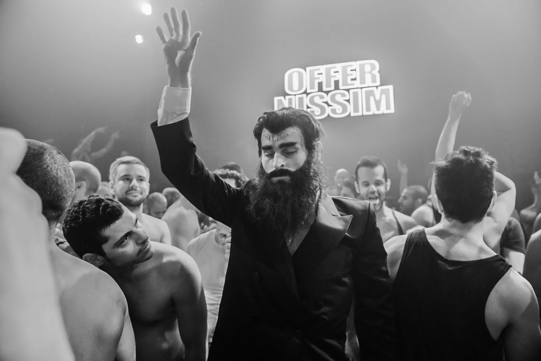 Tel Aviv / Altneuland  Herzl at a party in Tel Aviv on a Friday Night. 