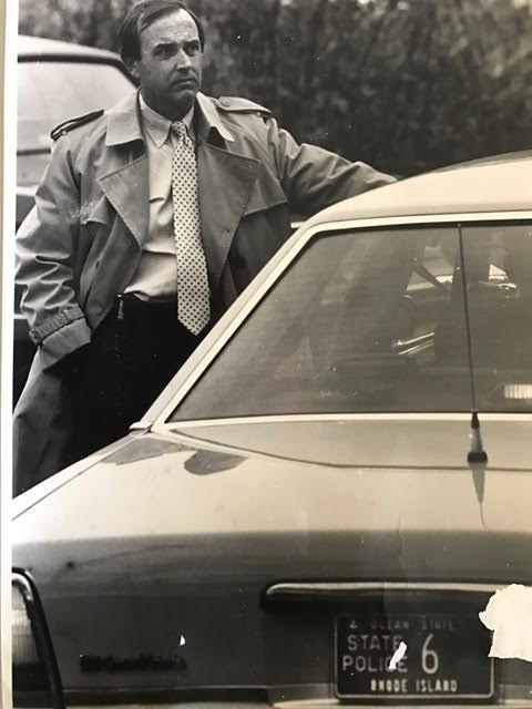 In 1990, Brian became the Captain, Detective Commander of the Rhode Island state police. C ourtesy of Brian Andrews .