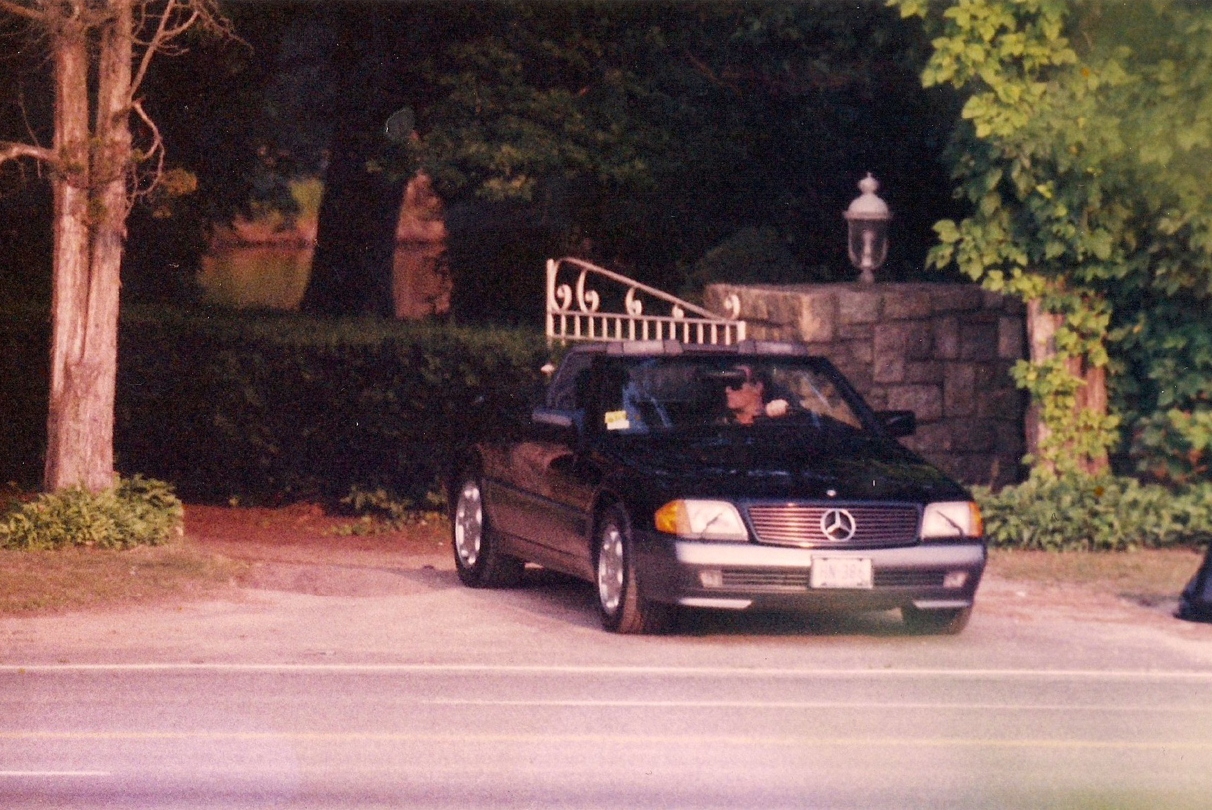 A DEA surveillance photograph of Charles Kennedy leaving his home in 1984.