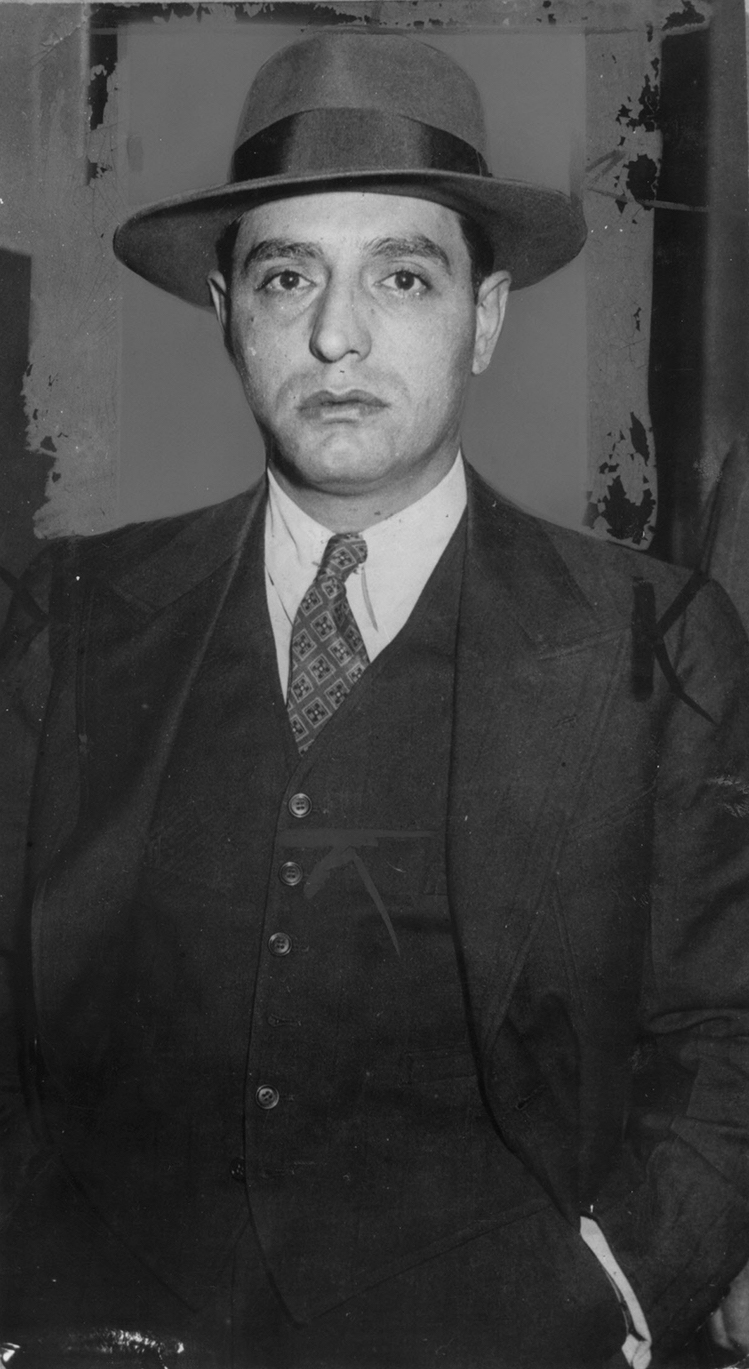 Patriarca in 1941. That year, he began a three-year prison stay for a holdup sentence and other crimes. Courtesy of The Providence Journal.
