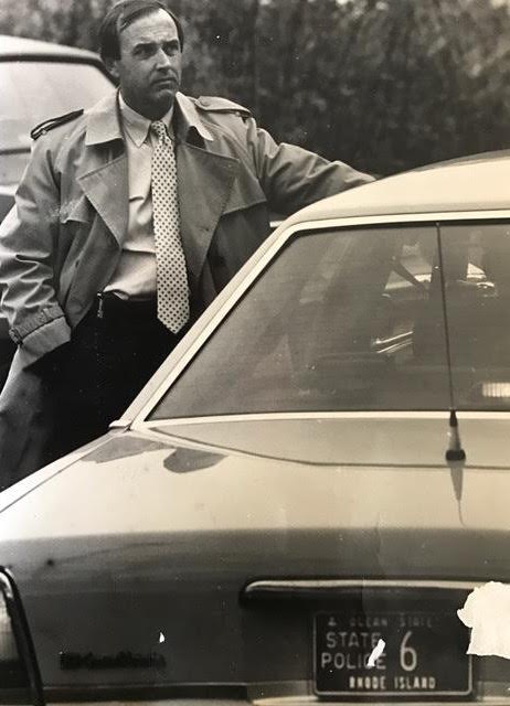 In 1990, Brian became the Detective Commander of the Rhode Island state police. C ourtesy of Brian Andrews .