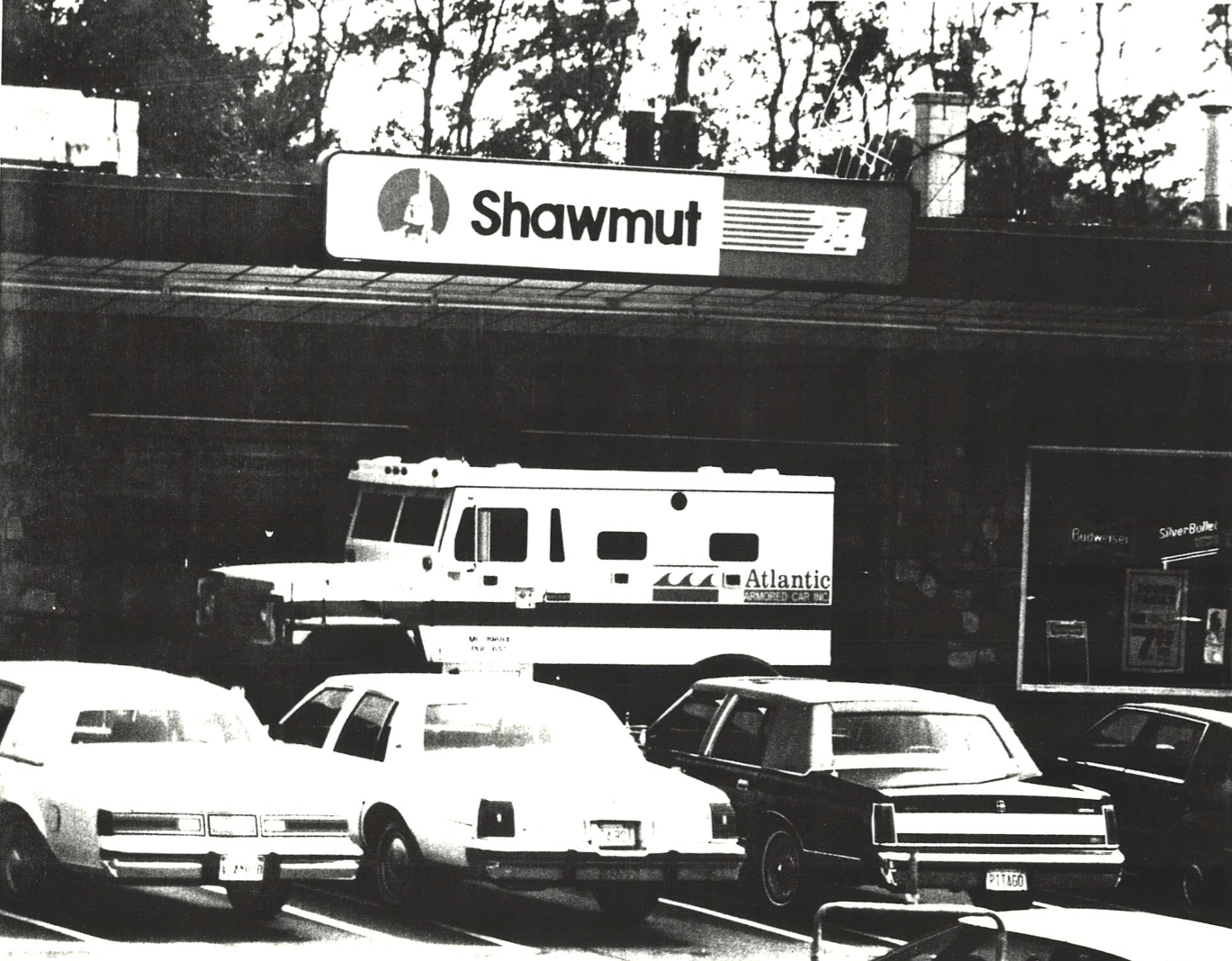 Ralph was a notorious armored-car robber. In 1991, he was arrested for the attempted heist of this armored truck outside a Shawmut bank in Newburyport, Massachusetts. Courtesy of Ralph DeMasi.