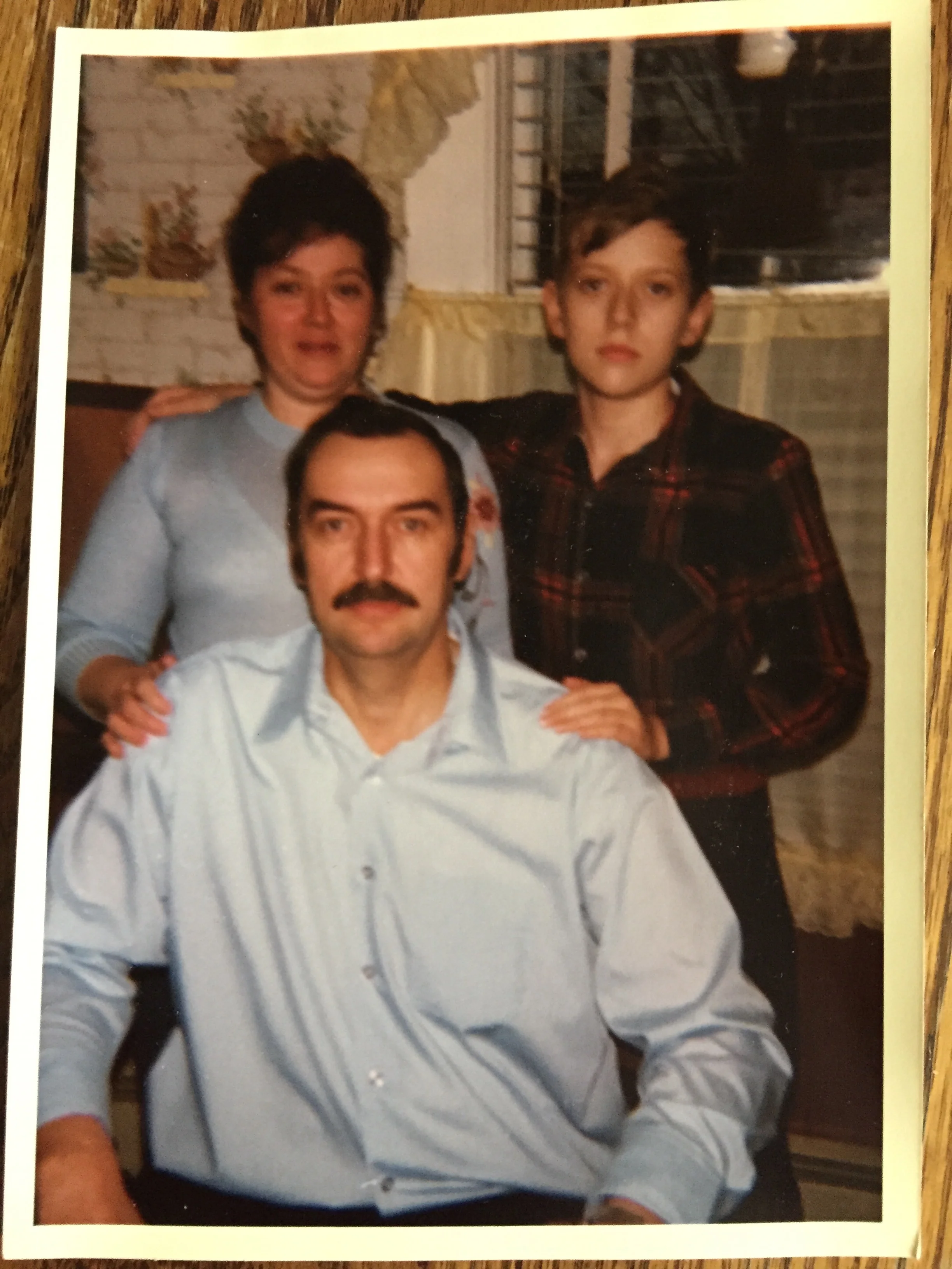 After a farming accident left Ed Sr. with a limp and chronic pain, he took up work as an armored truck guard. The day he was murdered on the job, he was filling in for someone else's shift. Courtesy of The New York Times.
