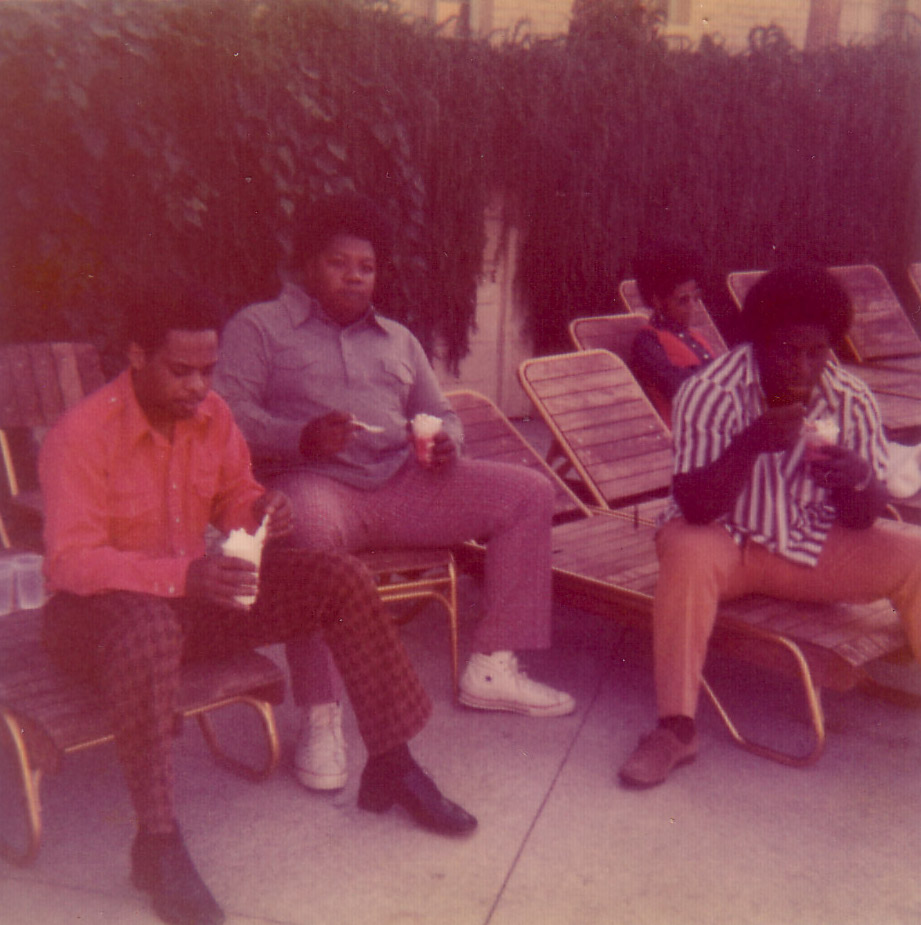 Eddie’s house in the wealthy suburb of Southfield was outfitted with a swimming pool. Courtesy of Courtney Brown Jr.