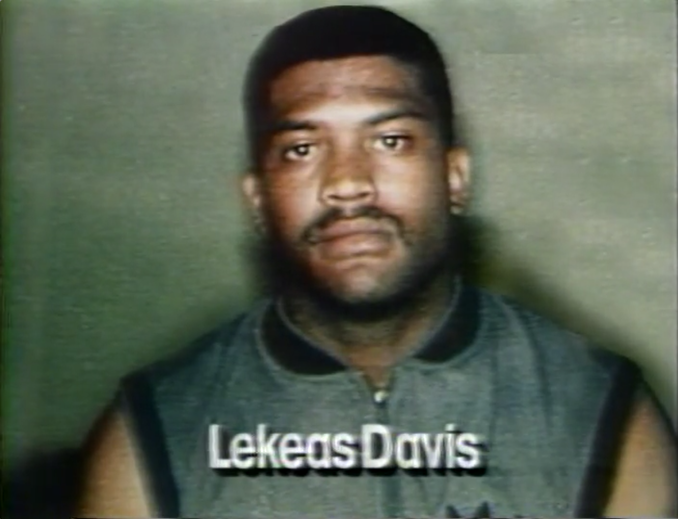 LeKeas Davis had been in a fight with Leon Lucas the week prior to the drive-by shooting. So the Detroit Police Department arrested Davis for Damion’s murder, even though Leon insisted Davis had nothing to do with it. Courtesy of Vince Wade.