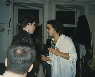 Dimitri and other members of Leisure Class moved to New York to see if they could take their music career to the next level. Dimitri lived at the Hotel Chelsea, which was home to many other artists and musicians. Heroin was a regular presence at the hotel, and Dimitri’s drug habit worsened. Courtesy of Dimitri Mugianis / Donna Johnson.