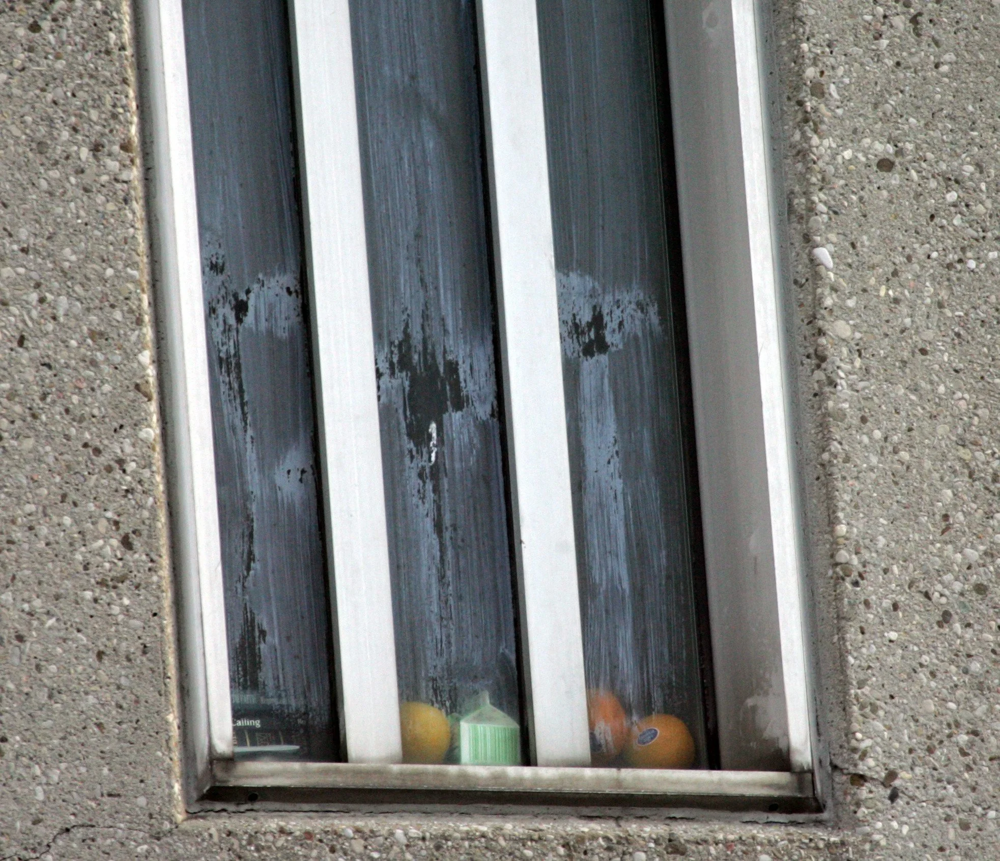 After pleading guilty to perjury charges related to his testimony in the Gary Brown whistleblower lawsuit, Kwame Kilpatrick served a 99-day jail sentence. This is the view from outside his cell window at the Wayne County jail in Detroit. Courtesy of the Detroit Free Press.