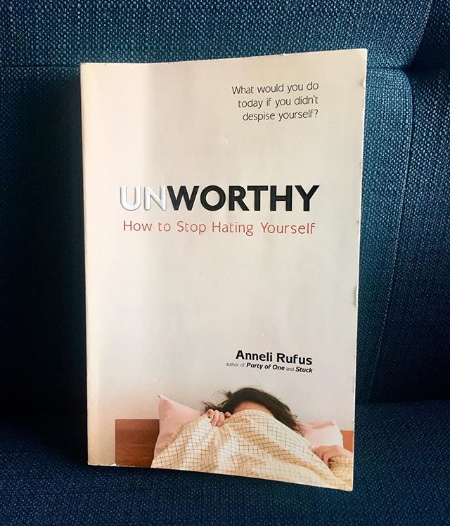 🚨 GREAT BOOK ALERT 🚨 With its provocative title, this little book packs a punch. Underneath so many of the surface-level issues that bring us to therapy lie deep, old feelings of self-loathing. The author, Anneli Rufus, is an incredible author who 