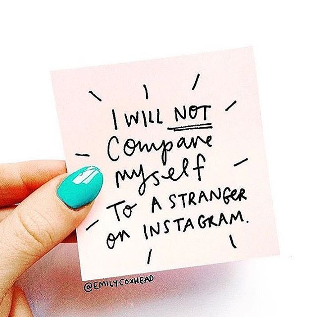 COMPARISONS. // We all do it. We&rsquo;re scrolling through our feed and wish we had her jeans or his vacation or her clear skin. Some might even say that social media breeds comparisons, causing us feelings of jealousy, self-criticism, not-enough-ne