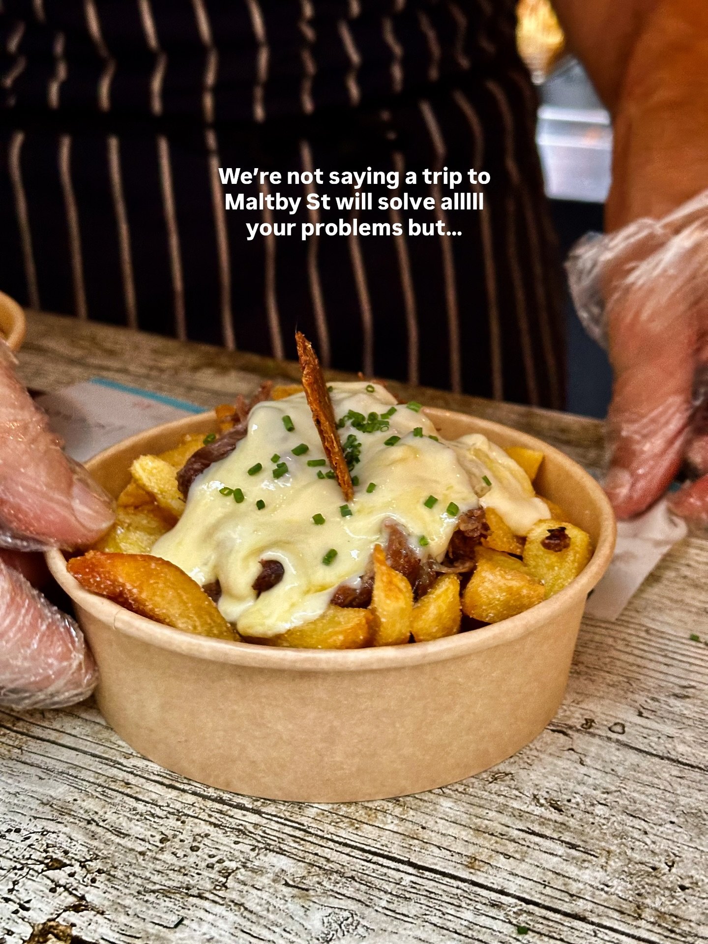 Just out here taking prescriptions for problem solving, via global street food fusions, railway arch bars and great vibes ✌🏼🙂&zwj;&harr;️

#MaltbyStreetMarket