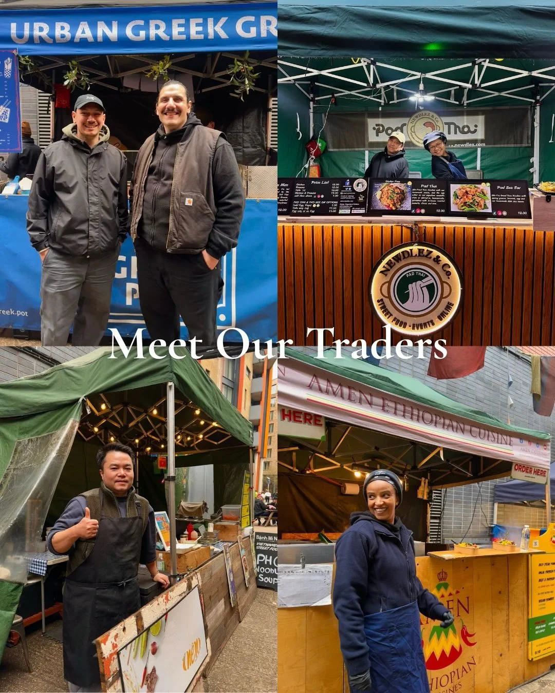The faces behind the flavours 🤩

Meet some of the traders whose food flies out of the stalls every weekend. The early mornings, the long prep, the craft, the passion; all of it served up plate by plate 🍽️ 

It&rsquo;s easy to fall in love with what