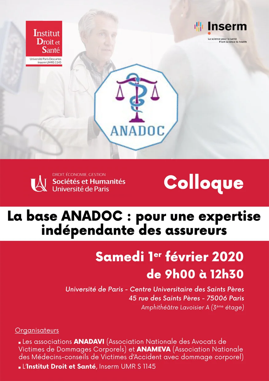 La base ANADOC : pour une expertise indépendante des assureurs 