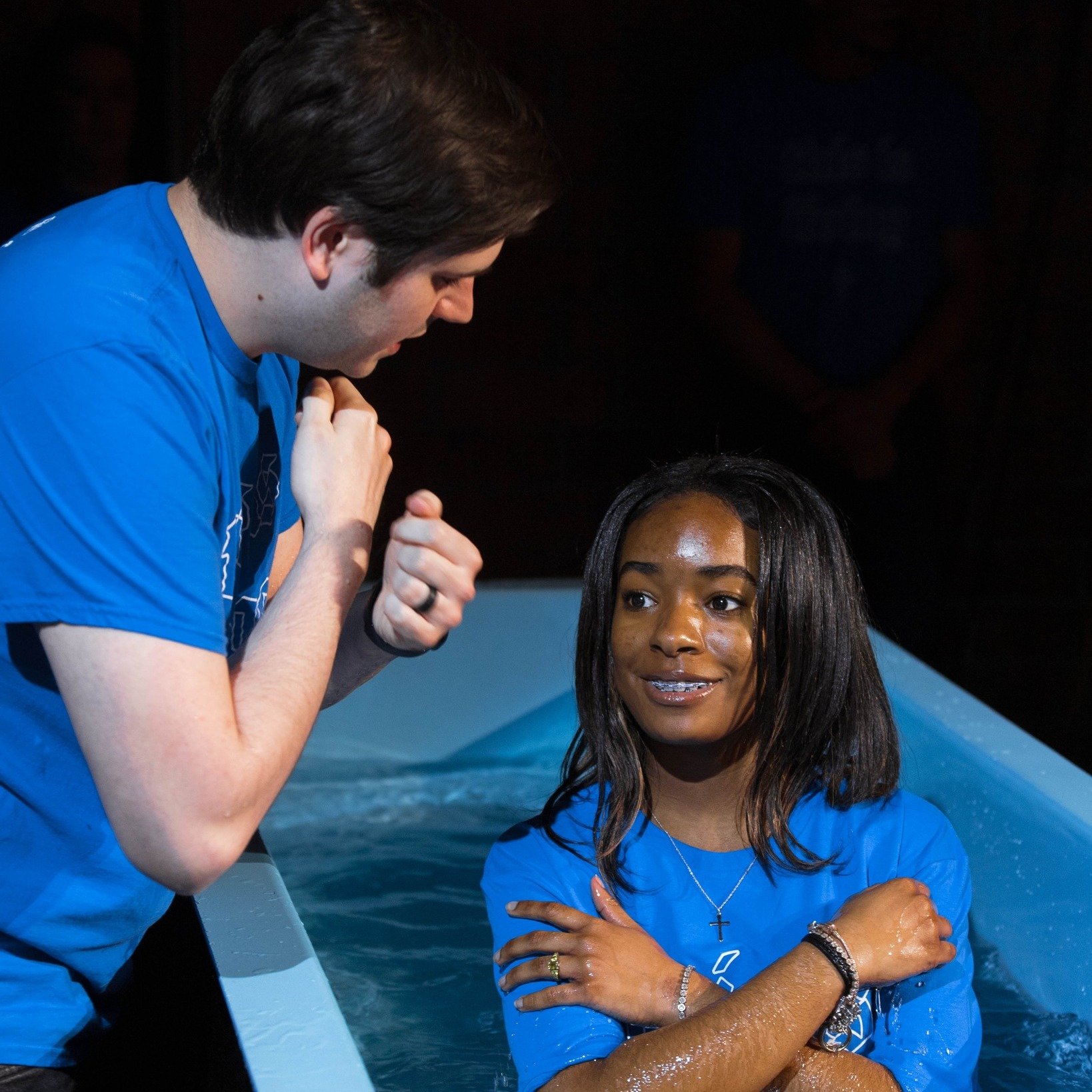 We believe Jesus commanded all believers to be baptized by immersion in water. This is a symbol of the Christian&rsquo;s identification with Christ in His death, burial, and resurrection. (Matthew 28:19, Romans 6:4, Colossians 2:12, Acts 8:36-39)

Th