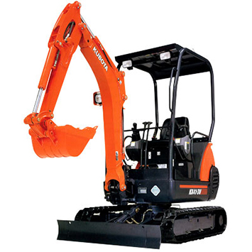 KX41-3V COMPACT EXCAVATOR Gross Power: 17 hp Operating Weight: 3,700 lbs View Specifications