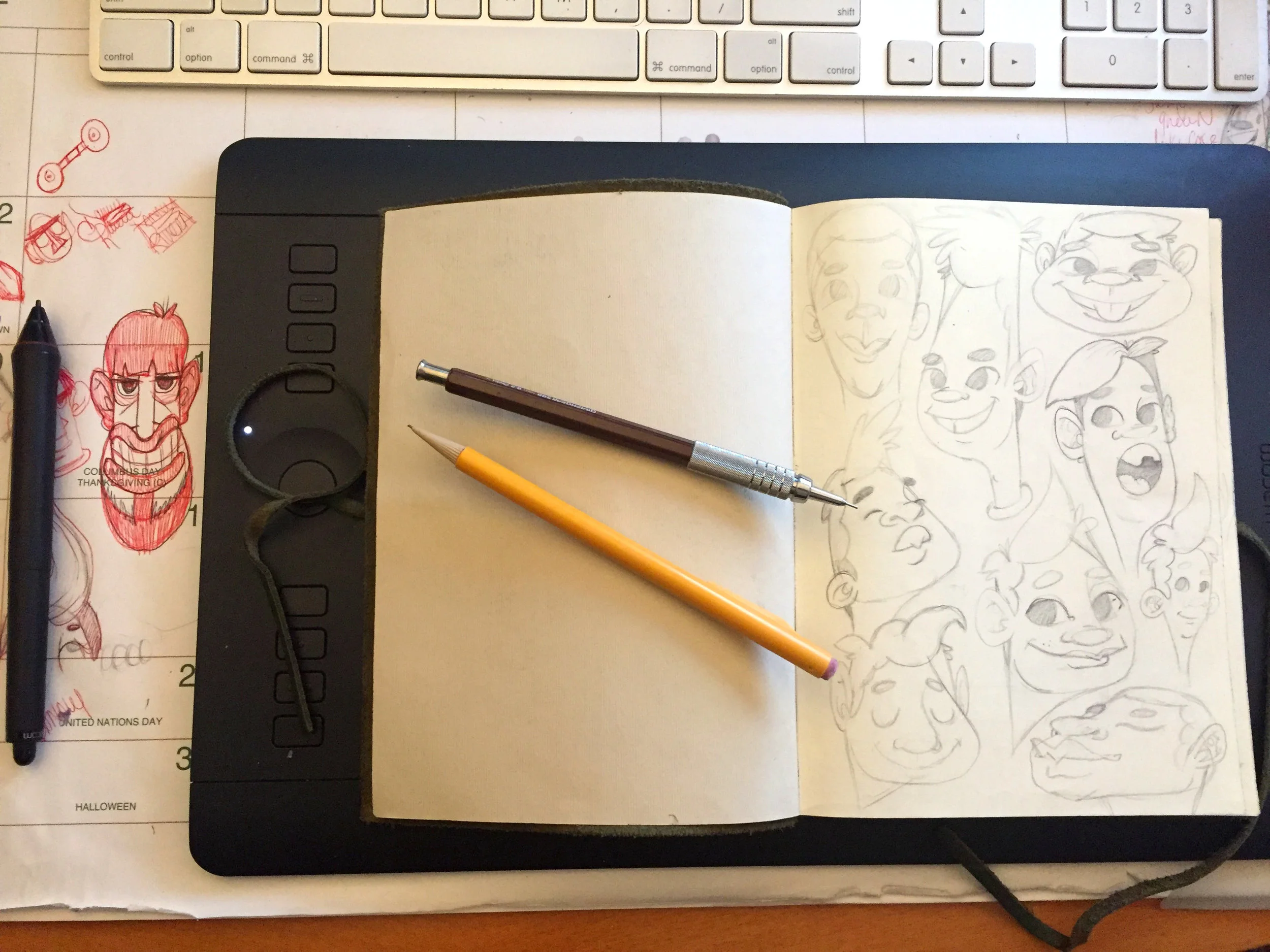 Scanned and ready to color some of these faces. Which Face would you guys like to see Finished? comment below B.