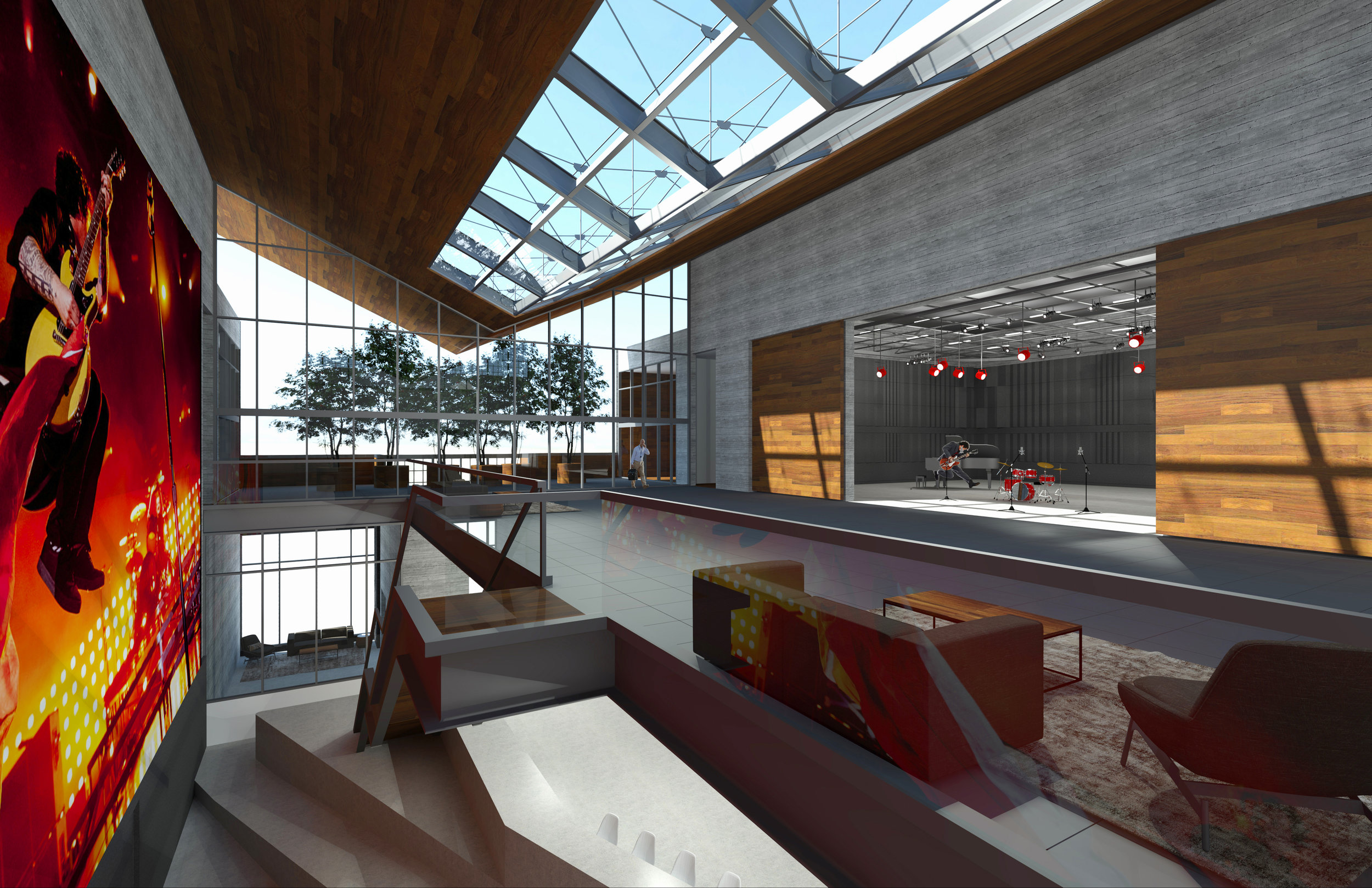 Warner Music Group Renderings